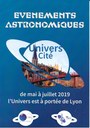 De mai à Juillet 2019 l'Univers est à portée de Lyon