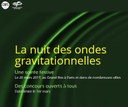 Printemps, nuit des ondes gravitationnelles, avis de concours...