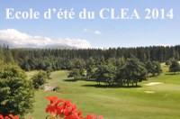 Ecole d'été du CLEA 2014 : cours en ligne