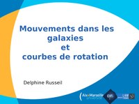 Mouvements dans les galaxies et courbes de rotation
