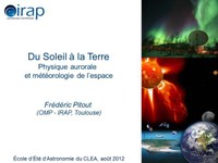 Physique aurorale et météorologie de l'espace