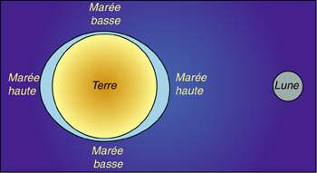 Les marées dans le système de Jupiter