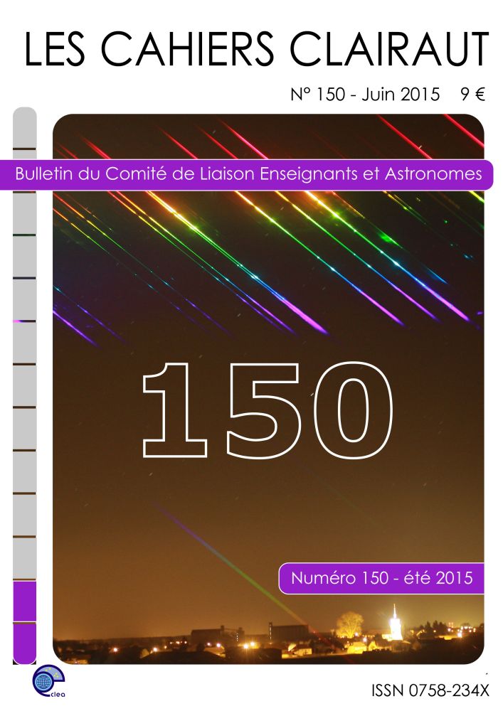 Cahier Clairaut n°150 Eté 2015