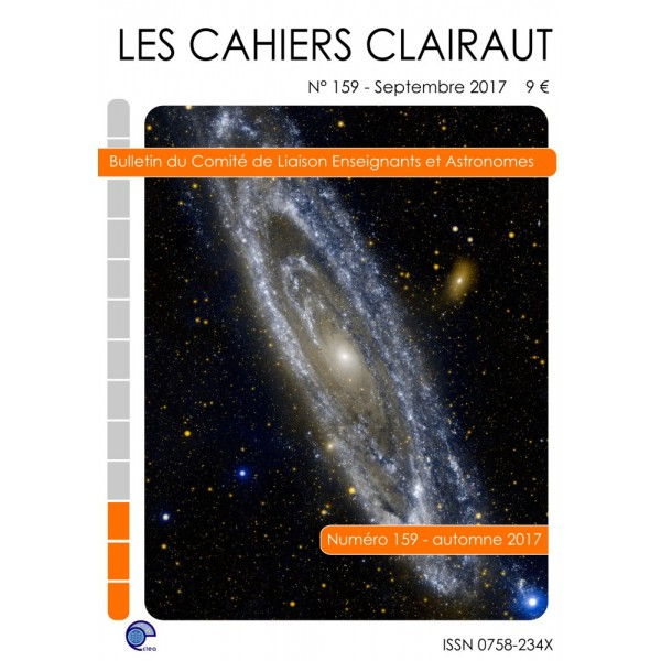 Cahiers Clairaut n° 159 Automne 2017